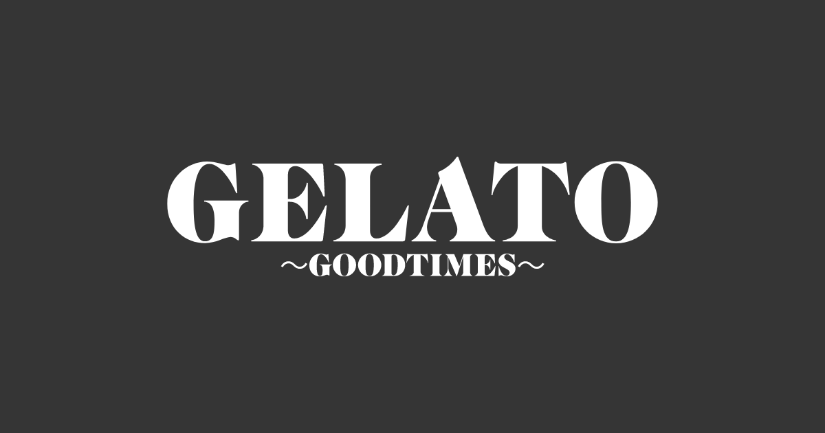 Gelato / 原料・ホワイトラベル