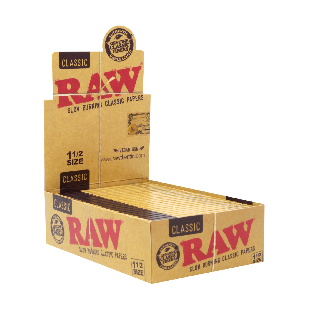 RAW Classic Rolling Papers  1 1/2　2個セット