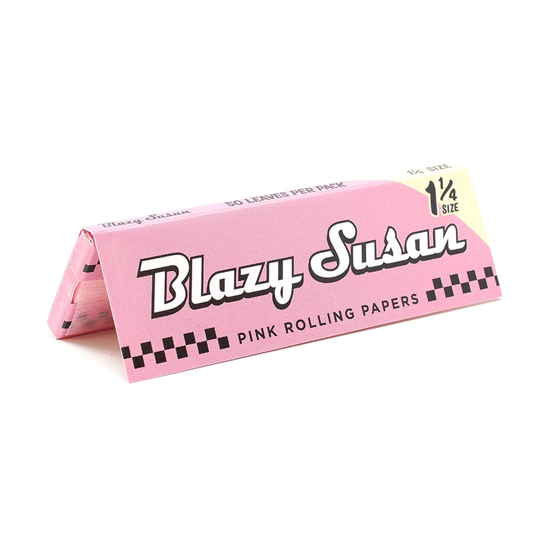 Blazy Susan Pink Rolling Papers 1 1/4 2個セット